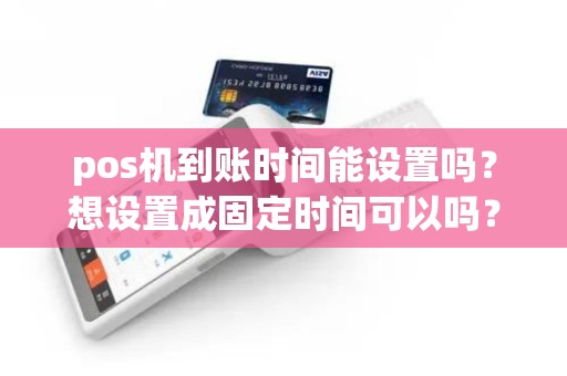 pos机到账时间能设置吗?想设置成固定时间可以吗?