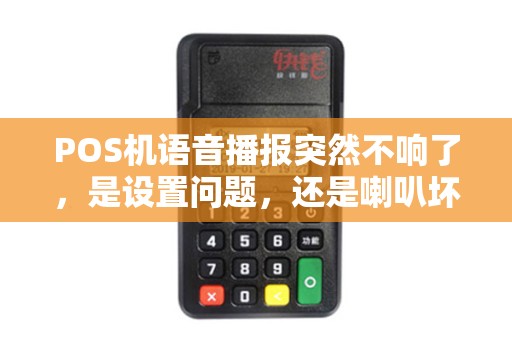 POS机语音播报突然不响了,是设置问题,还是喇叭坏了?
