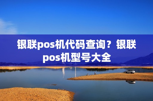 银联pos机代码查询？银联pos机型号大全