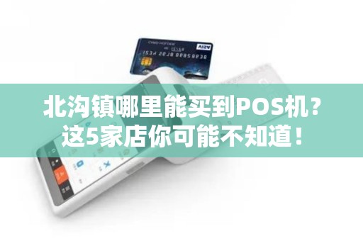 北沟镇哪里能买到POS机？这5家店你可能不知道！