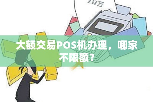 大额交易POS机办理，哪家不限额？