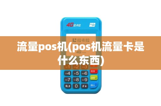 流量pos机(pos机流量卡是什么东西)