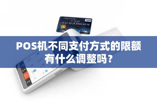 POS机不同支付方式的限额有什么调整吗？
