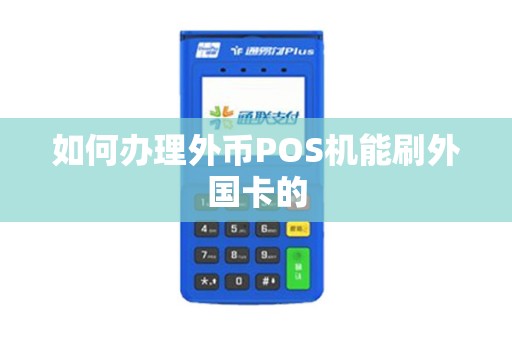 如何办理外币POS机能刷外国卡的