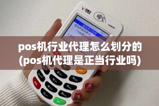 pos机行业代理怎么划分的(pos机代理是正当行业吗)