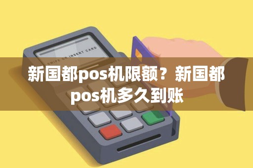 新国都pos机限额？新国都pos机多久到账