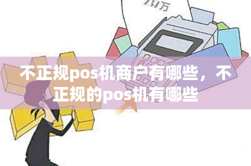 不正规pos机商户有哪些，不正规的pos机有哪些
