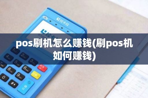 pos刷机怎么赚钱(刷pos机如何赚钱)