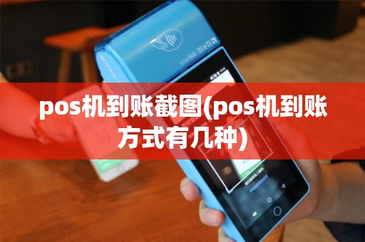 pos机到账截图(pos机到账方式有几种)