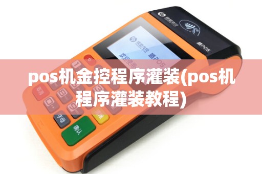 pos机金控程序灌装(pos机程序灌装教程)
