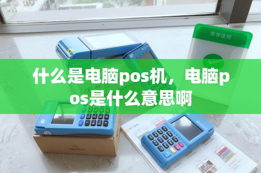 什么是电脑pos机，电脑pos是什么意思啊