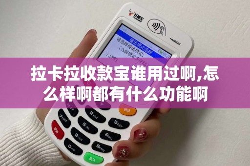 拉卡拉收款宝谁用过啊,怎么样啊都有什么功能啊