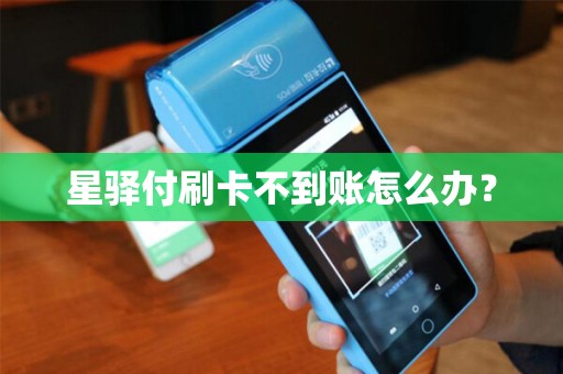 星驿付刷卡不到账怎么办？