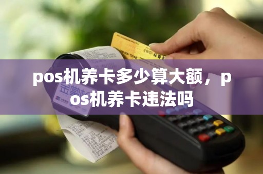 pos机养卡多少算大额，pos机养卡违法吗