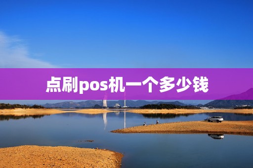 点刷pos机一个多少钱
