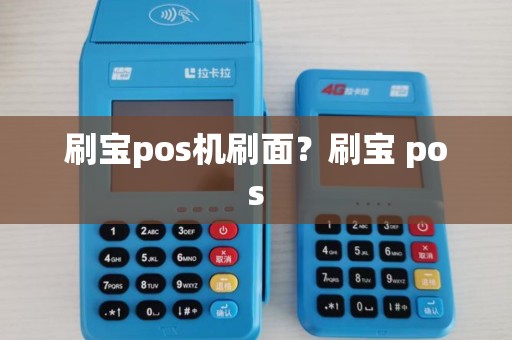 刷宝pos机刷面？刷宝 pos