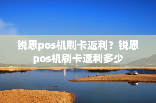 锐思pos机刷卡返利？锐思pos机刷卡返利多少