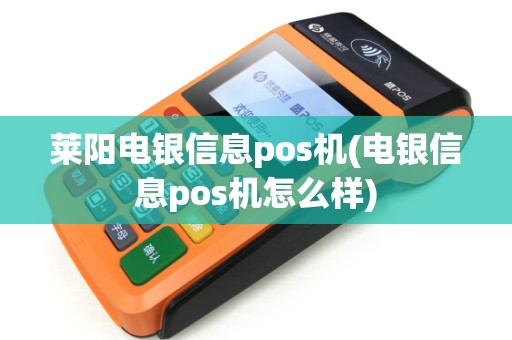 莱阳电银信息pos机(电银信息pos机怎么样)