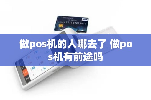 做pos机的人哪去了 做pos机有前途吗