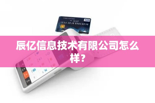 辰亿信息技术有限公司怎么样？