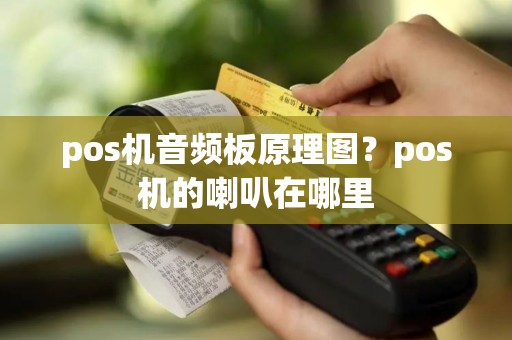 pos机音频板原理图？pos机的喇叭在哪里