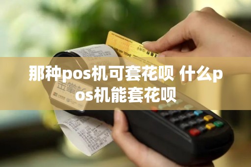 那种pos机可套花呗 什么pos机能套花呗