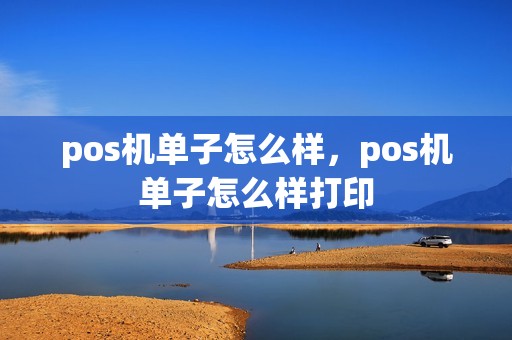 pos机单子怎么样，pos机单子怎么样打印