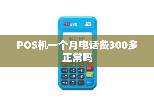 POS机一个月电话费300多正常吗