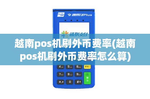 越南pos机刷外币费率(越南pos机刷外币费率怎么算)