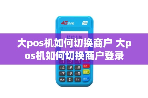 大pos机如何切换商户 大pos机如何切换商户登录