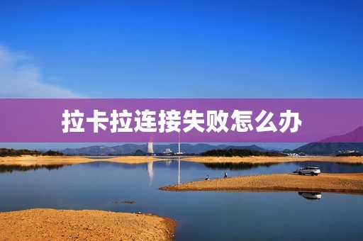 拉卡拉连接失败怎么办