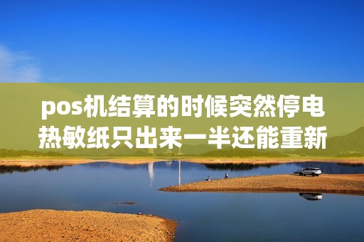 pos机结算的时候突然停电热敏纸只出来一半还能重新打印吗