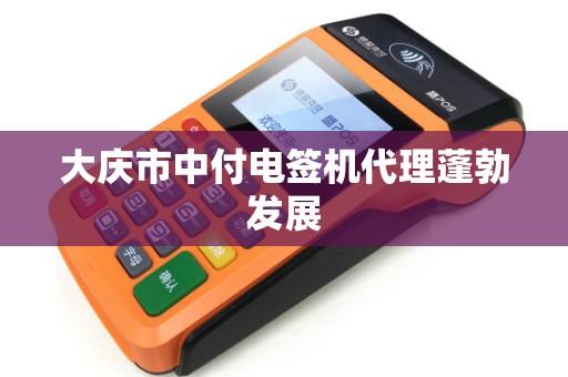大庆市中付电签机代理蓬勃发展