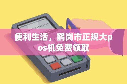 便利生活，鹤岗市正规大pos机免费领取