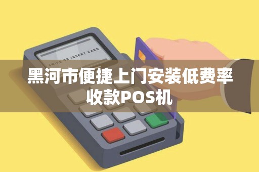 黑河市便捷上门安装低费率收款POS机