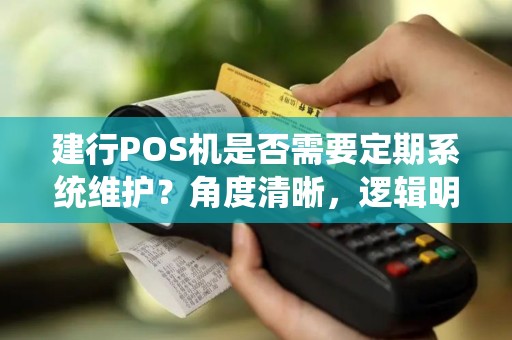 建行POS机是否需要定期系统维护？角度清晰，逻辑明晰
