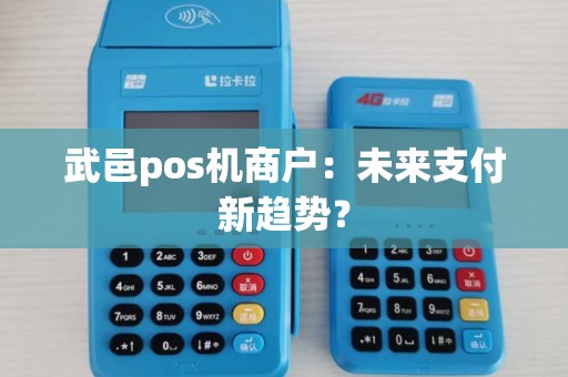 武邑pos机商户：未来支付新趋势？