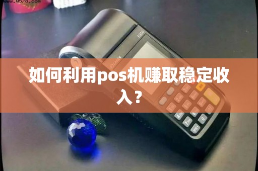 如何利用pos机赚取稳定收入？