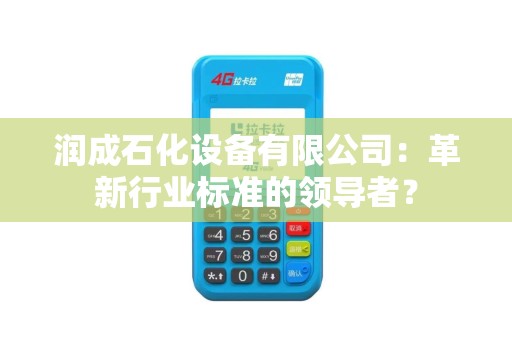 润成石化设备有限公司：革新行业标准的领导者？