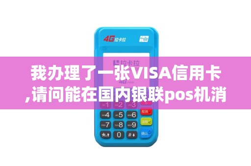 我办理了一张VISA信用卡,请问能在国内银联pos机消费吗