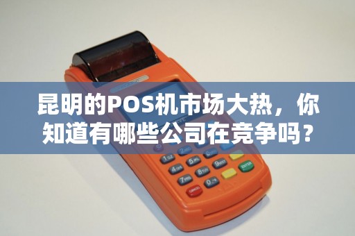 昆明的POS机市场大热，你知道有哪些公司在竞争吗？