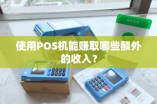 使用POS机能赚取哪些额外的收入？