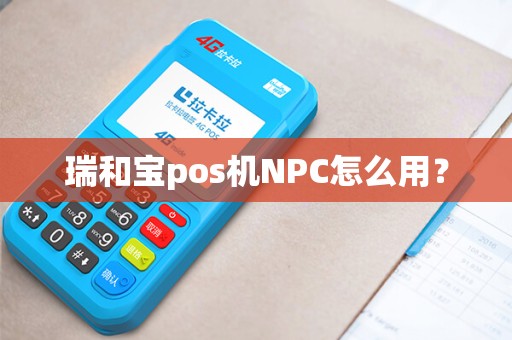 瑞和宝pos机NPC怎么用？