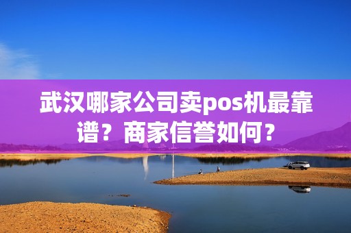 武汉哪家公司卖pos机最靠谱？商家信誉如何？