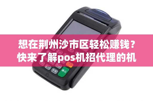 想在荆州沙市区轻松赚钱？快来了解pos机招代理的机遇吧！