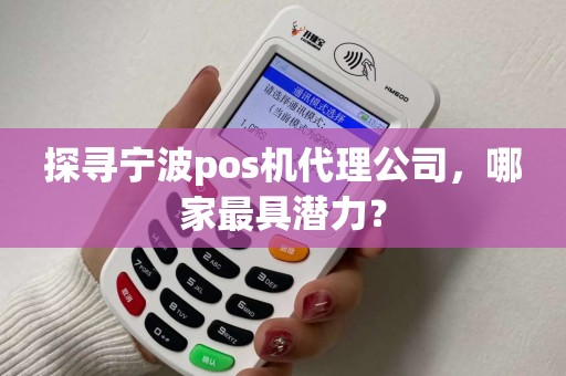 探寻宁波pos机代理公司，哪家最具潜力？