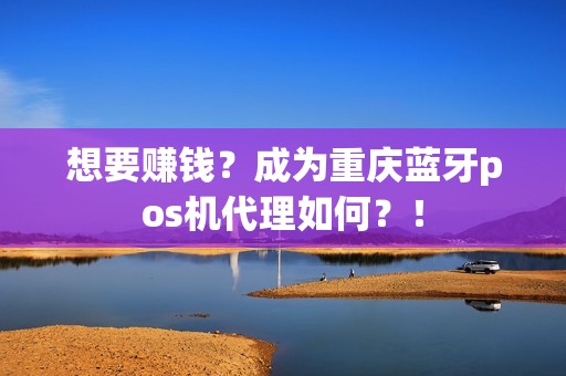 想要赚钱？成为重庆蓝牙pos机代理如何？！