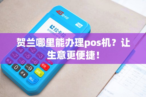 贺兰哪里能办理pos机？让生意更便捷！
