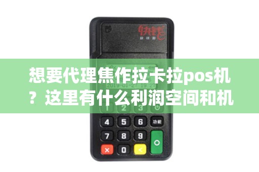 想要代理焦作拉卡拉pos机？这里有什么利润空间和机会？