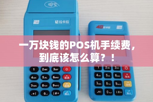 一万块钱的POS机手续费，到底该怎么算？！